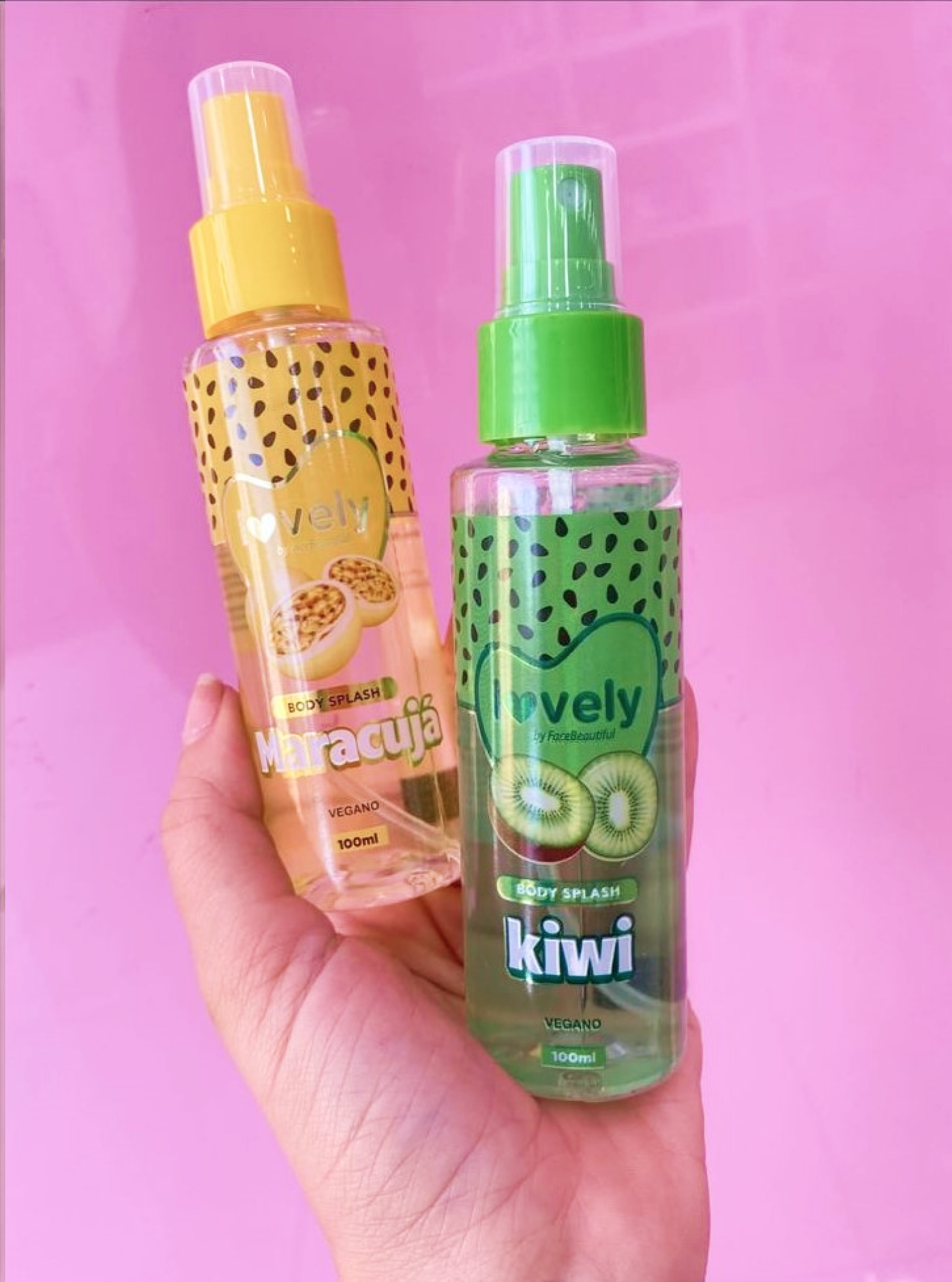 Body Splash Lovely Maracujá/Kiwi